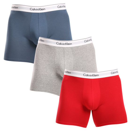 3PACK meeste bokserid Calvin Klein mitmevärviline (NB2381A-N2I)