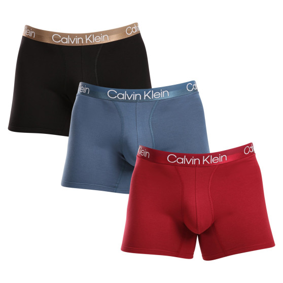 3PACK meeste bokserid Calvin Klein mitmevärviline (NB2971A-MCI)