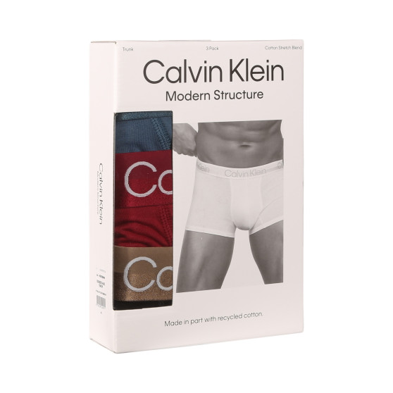 3PACK meeste bokserid Calvin Klein mitmevärviline (NB2970A-MCI)