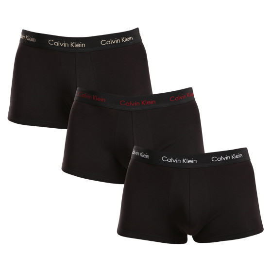 3PACK meeste bokserid Calvin Klein mustad (U2664G-NOU)