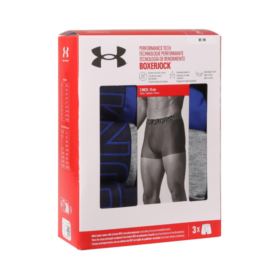 3PACK meeste bokserid Under Armour mitmevärviline (1383882 400)