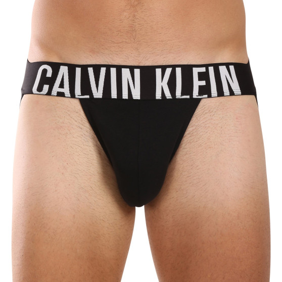 3PACK meeste kubemekaitsmed Calvin Klein must (NB3606A-LXR)