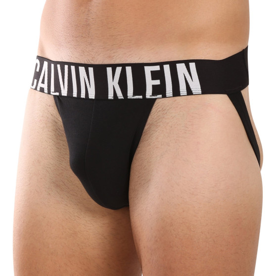 3PACK meeste kubemekaitsmed Calvin Klein must (NB3606A-LXR)