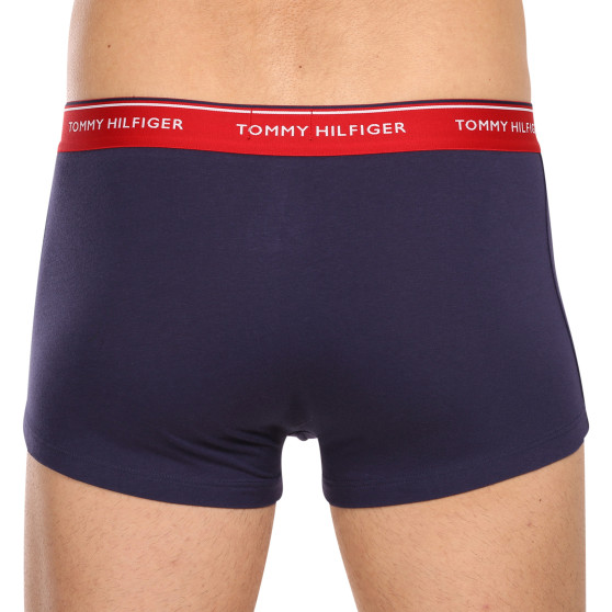 3PACK Tommy Hilfiger meeste boksersortsid ülisuured tumesinised tumesinised (1U87905252 05G)