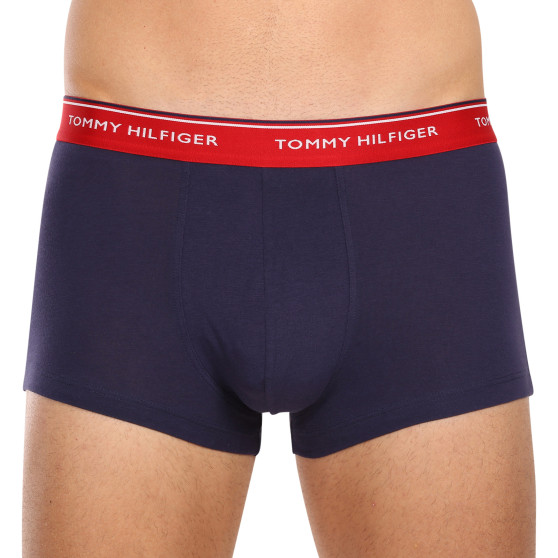 3PACK Tommy Hilfiger meeste boksersortsid ülisuured tumesinised tumesinised (1U87905252 05G)