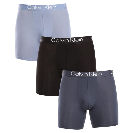 3PACK meeste bokserid Calvin Klein mitmevärviline (NB3188A-PU5)