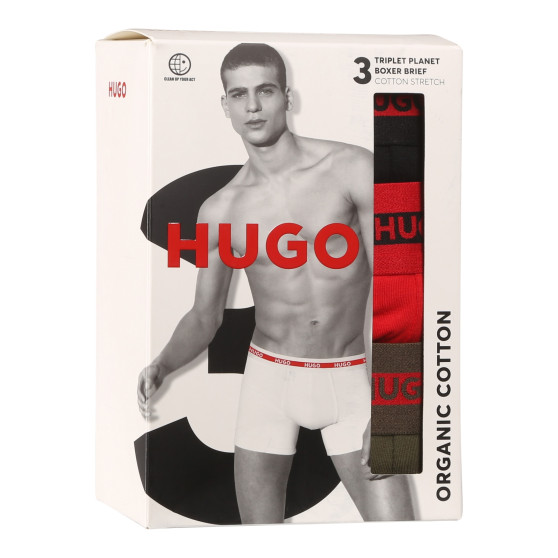 3PACK meeste bokserid HUGO mitmevärviline (50520475 971)