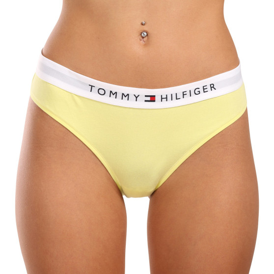 Naiste aluspüksid Tommy Hilfiger kollane (UW0UW04145 ZIN)