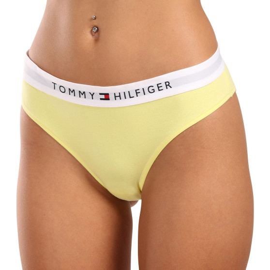 Naiste aluspüksid Tommy Hilfiger kollane (UW0UW04145 ZIN)