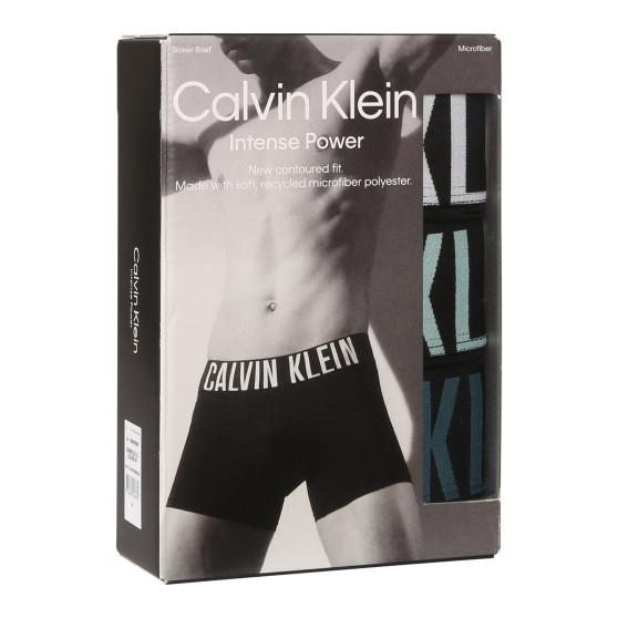 3PACK meeste bokserid Calvin Klein mustad (NB3612A-MDL)