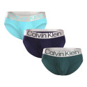 3PACK meeste aluspüksid Calvin Klein mitmevärvilised (NB3129A-N2M)