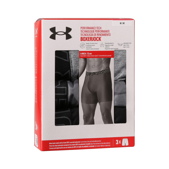 3PACK meeste bokserid Under Armour mitmevärviline (1383879 035)