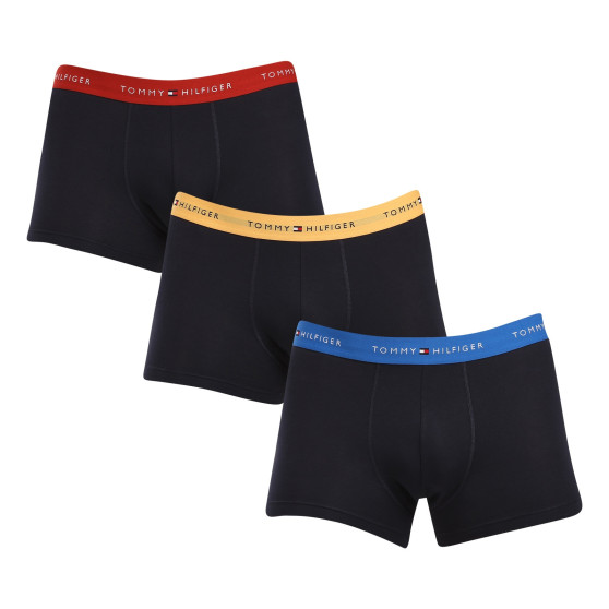 3PACK meeste bokserid Tommy Hilfiger tumesinine (UM0UM02763 0WR)