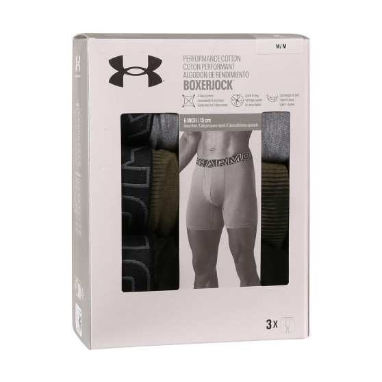 3PACK meeste bokserid Under Armour mitmevärviline (1383890 390)