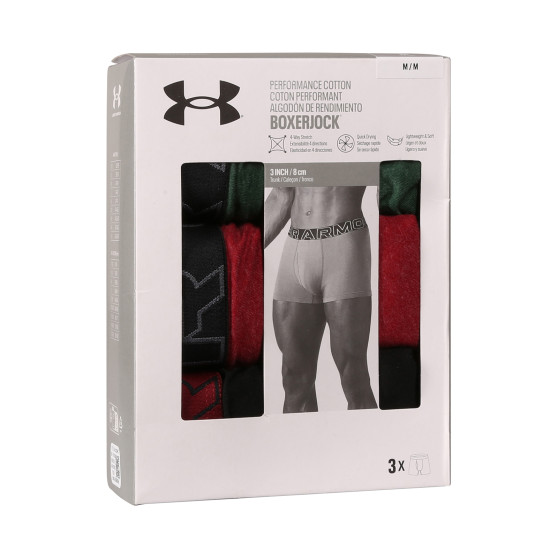 3PACK meeste bokserid Under Armour mitmevärviline (1383891 302)