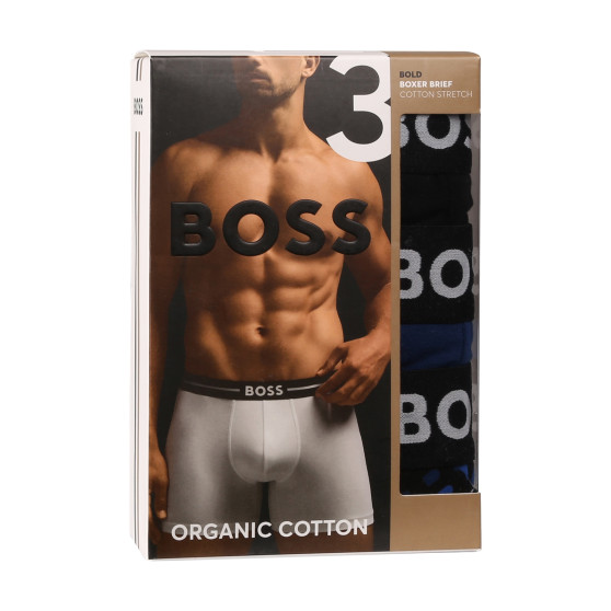 3PACK meeste bokserid BOSS mitmevärviline (50517840 982)