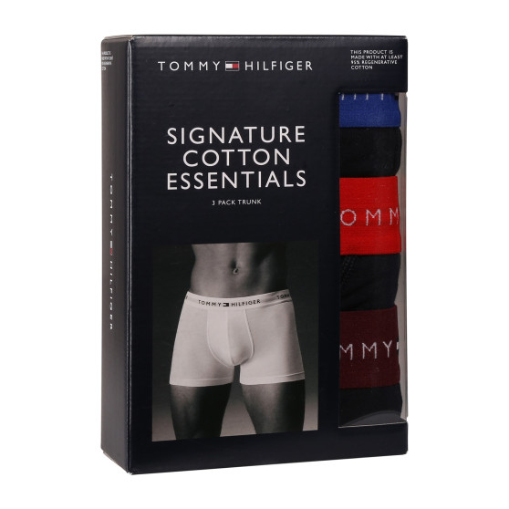 3PACK meeste bokserid Tommy Hilfiger tumesinine (UM0UM02763 05K)