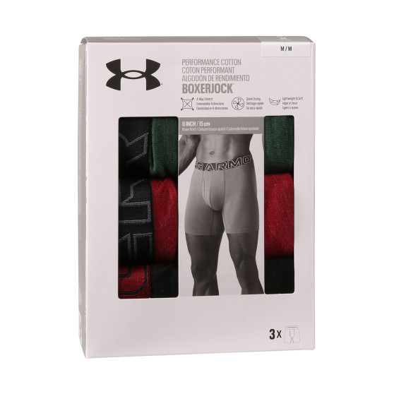 3PACK meeste bokserid Under Armour mitmevärviline (1383889 302)