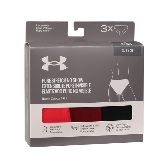 3PACK naiste aluspüksid Under Armour mitmevärviline (1383897 713)