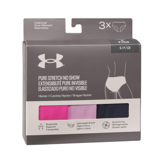 3PACK naiste aluspüksid Under Armour mitmevärviline (1383895 652)