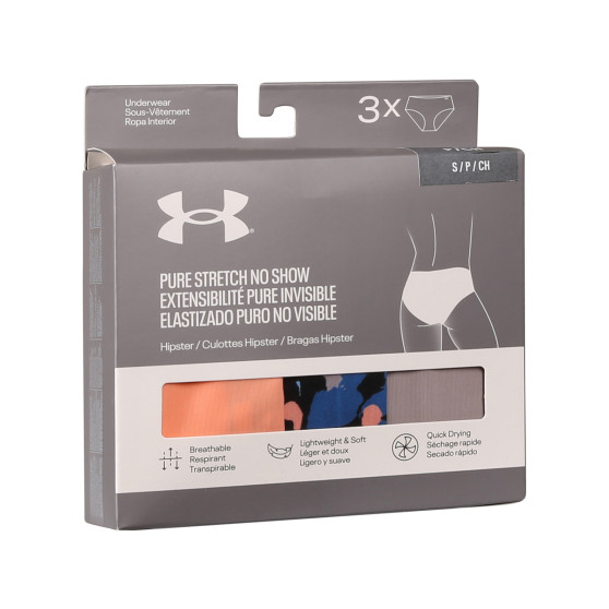 3PACK naiste aluspüksid Under Armour mitmevärviline (1383896 432)