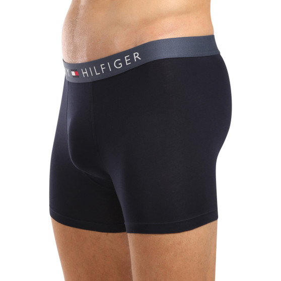 3PACK meeste bokserid Tommy Hilfiger tumesinine (UM0UM03431 0R1)