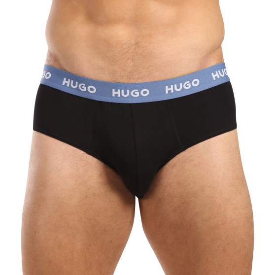 3PACK meeste aluspüksid HUGO must (50517879 961)