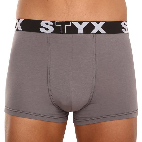 3PACK meeste bokserid Styx sports elastic oversized tumehall tume hall (R10636363)