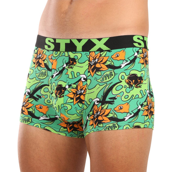 Styx Meeste boksersortsid art sports rubber tropic (G1557)