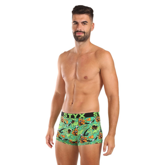 Styx Meeste boksersortsid art sports rubber tropic (G1557)