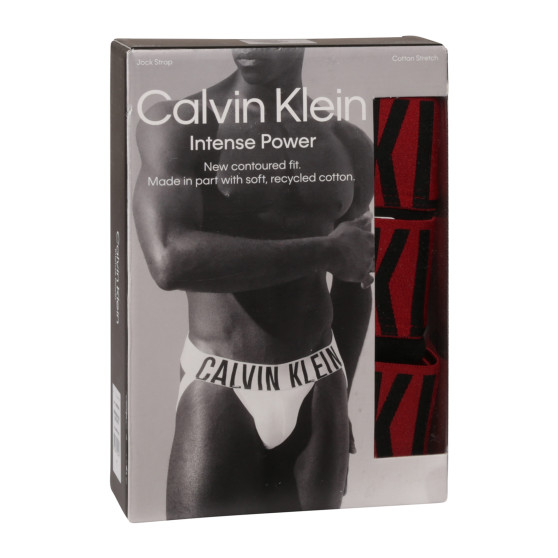 3PACK meeste kubemekaitsmed Calvin Klein must (NB3606A-Q5X)