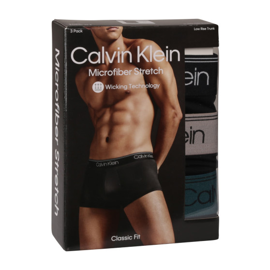 3PACK meeste bokserid Calvin Klein mustad (NB2569A-Q7E)