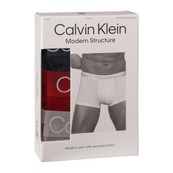 3PACK meeste bokserid Calvin Klein mitmevärviline (NB2970A-PZN)