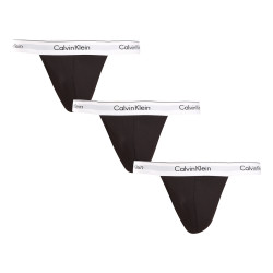 3PACK meeste stringid Calvin Klein must (NB3226A-001)