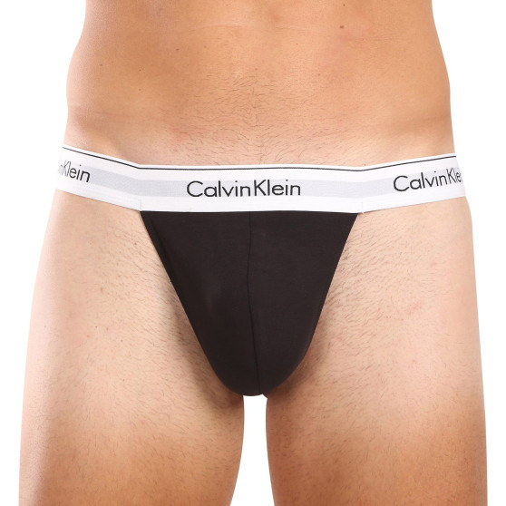 3PACK meeste stringid Calvin Klein must (NB3226A-001)