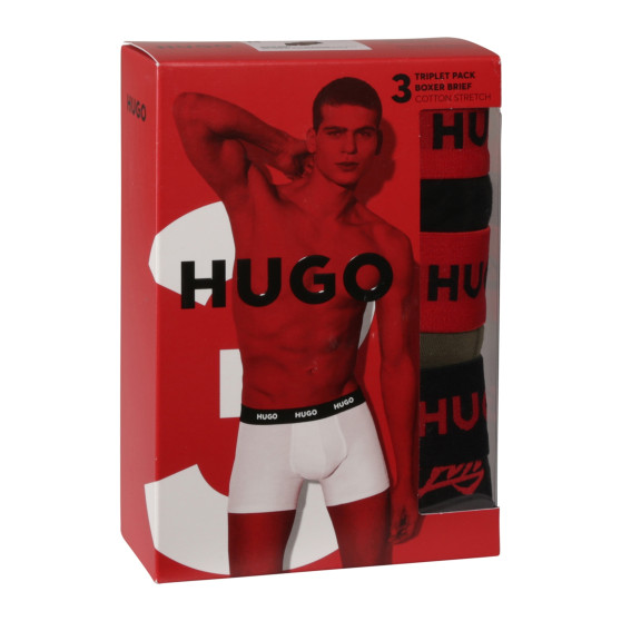 3PACK meeste bokserid HUGO mitmevärviline (50517887 984)