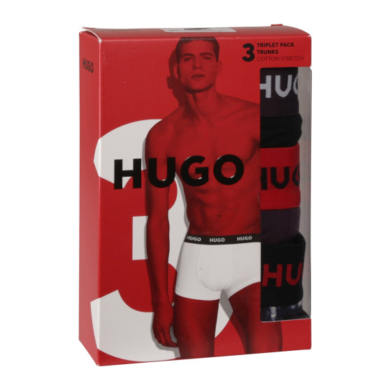 3PACK meeste bokserid HUGO mitmevärviline (50517894 982)