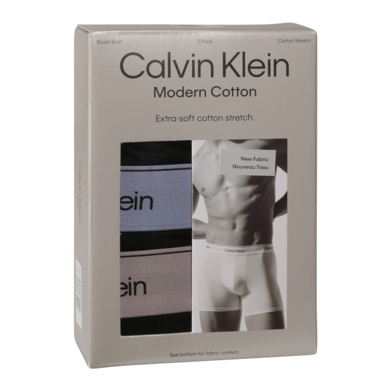 3PACK meeste bokserid Calvin Klein mustad (NB3964A-U2Y)