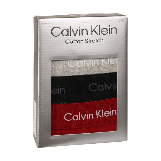 3PACK meeste bokserid Calvin Klein mitmevärviline (NB3057A-QYP)