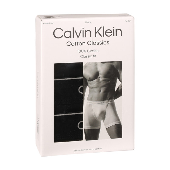 3PACK meeste bokserid Calvin Klein mustad (NB4003A-001)