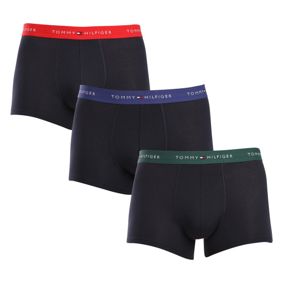 3PACK meeste bokserid Tommy Hilfiger tumesinine (UM0UM02763 0WN)